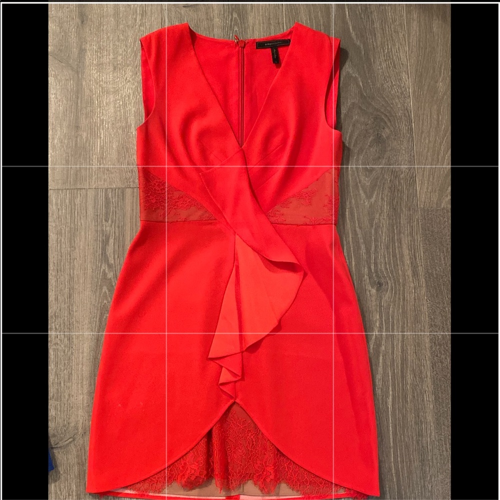 BCBGMAXAZRIA Red Dress